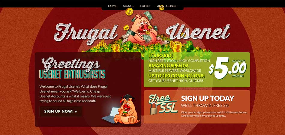 Frugal Usenet Review